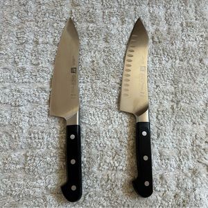 Zwilling J.A. Henckels Pro 7" Hollow Edge Rocking Santoku Knives